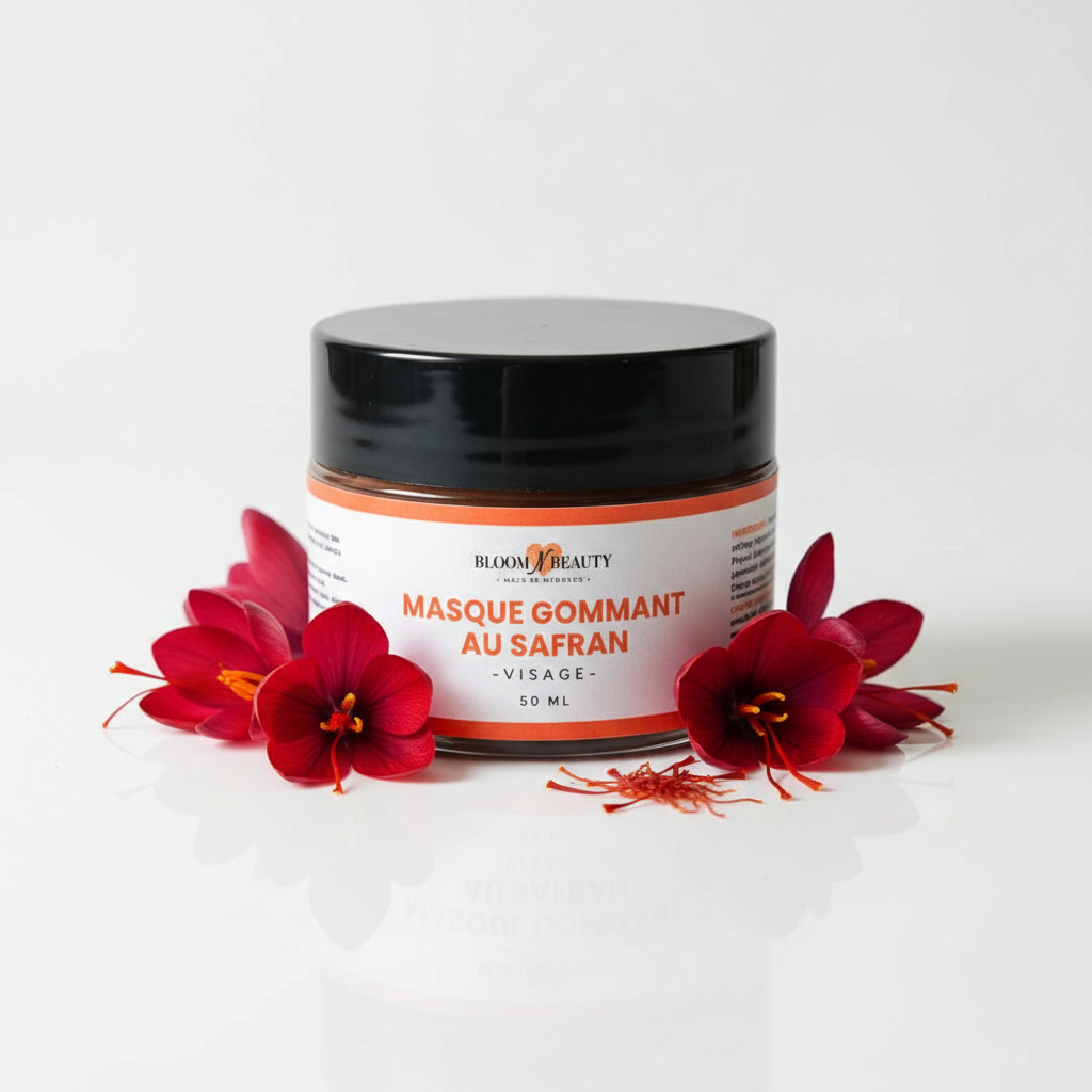Masque gommant au safran